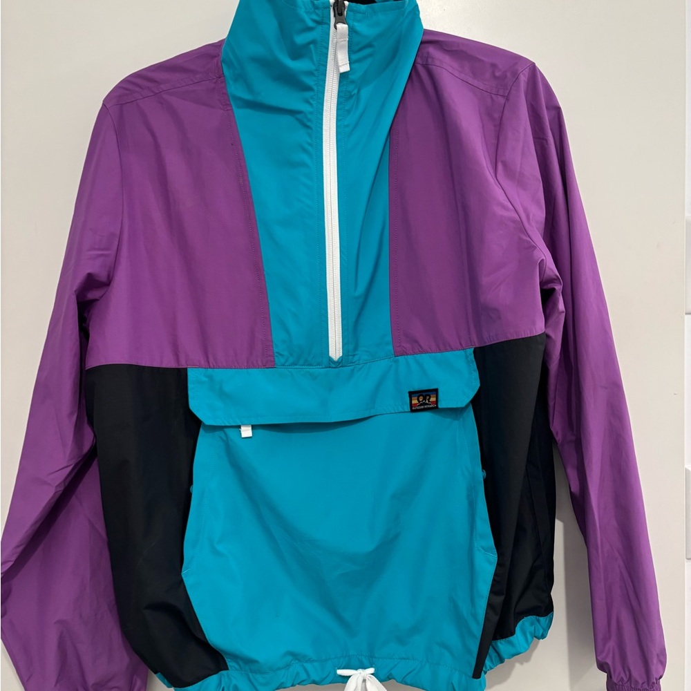 Outdoor Research Teal and Purple Jacket
